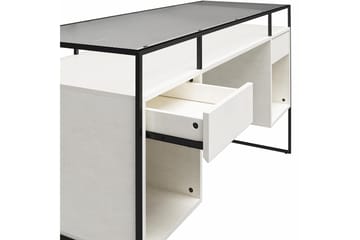 Bradford Skrivebord 139 cm Grå - Queer Eye - Møbler - Bord - Kontorbord - Skrivebord