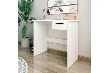 Bralis Skrivebord 45x90 cm - Hvit - Møbler - Bord - Kontorbord - Skrivebord