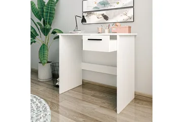 Bralis Skrivebord 45x90 cm - Hvit - Møbler - Bord - Kontorbord - Skrivebord