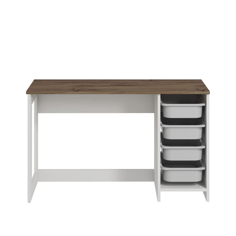 Branik Skrivebord 120x73x45 cm - Antikk valnøtt - Møbler - Bord - Kontorbord - Skrivebord