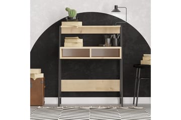 Chass Skrivebord 50x79 cm - Eik/Sort - Møbler - Bord - Kontorbord - Skrivebord