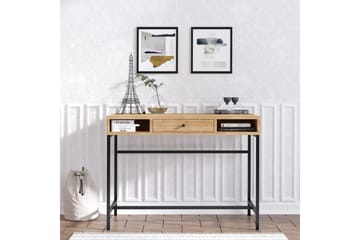 Cladells Skrivebord 60x100 cm - Eik/Sort - Møbler - Bord - Kontorbord - Skrivebord