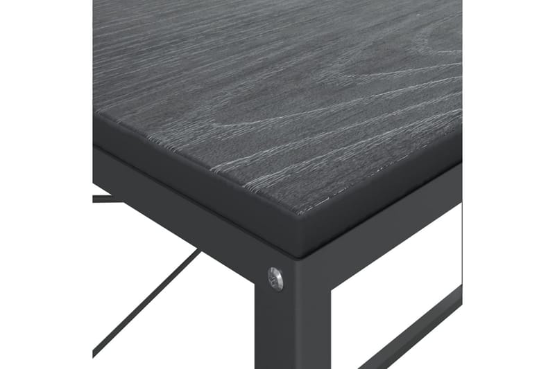 Databord svart 110x60x70 cm sponplate - Svart - Skrivebord - Databord & PC bord