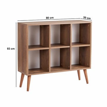 Djarhint Skrivebord 80 cm - Valnøtt - Møbler - Bord - Kontorbord - Skrivebord