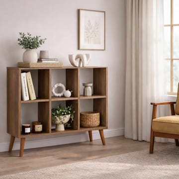 Djarhint Skrivebord 80 cm - Valnøtt - Møbler - Bord - Kontorbord - Skrivebord