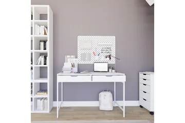 Durusu Skrivebord 55x120 cm - Hvit - Møbler - Bord - Kontorbord - Skrivebord