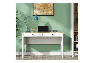 Erlen Skrivebord 60x120 cm - Natur/Hvit - Møbler - Bord - Kontorbord - Skrivebord