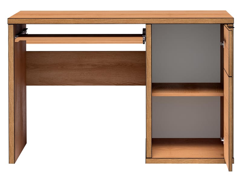 Fonti Skrivebord 120 cm - Brun - Møbler - Bord - Kontorbord - Skrivebord