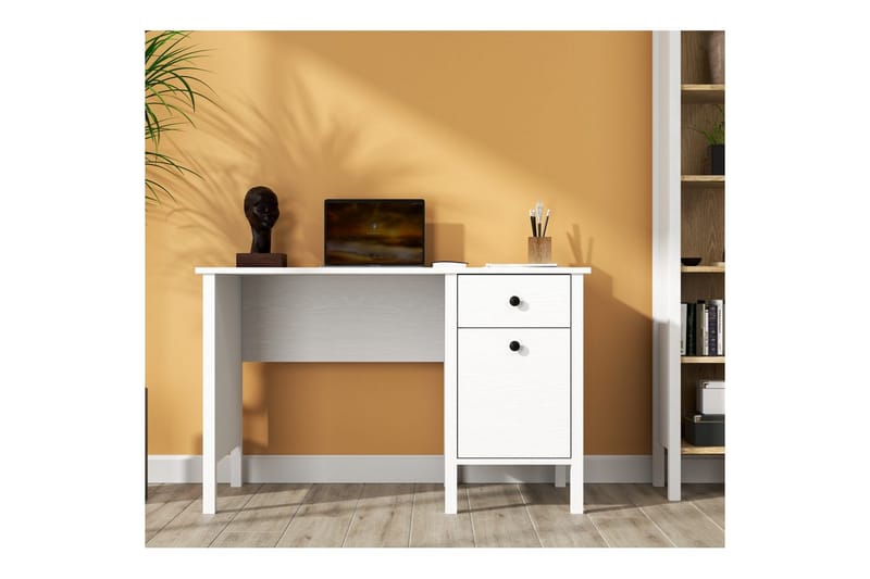 Grado Skrivebord 60x120 cm - Natur/Hvit - Møbler - Bord - Kontorbord - Skrivebord