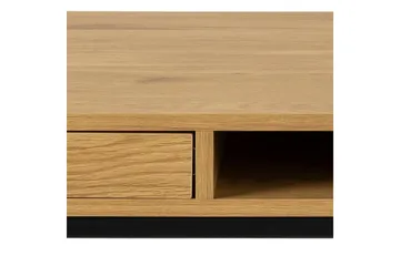 Hartsoe Skrivebord 58 cm - Natur - Møbler - Bord - Kontorbord - Skrivebord