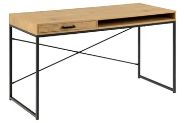 Hartsoe Skrivebord 58 cm - Natur - Møbler - Bord - Kontorbord - Skrivebord