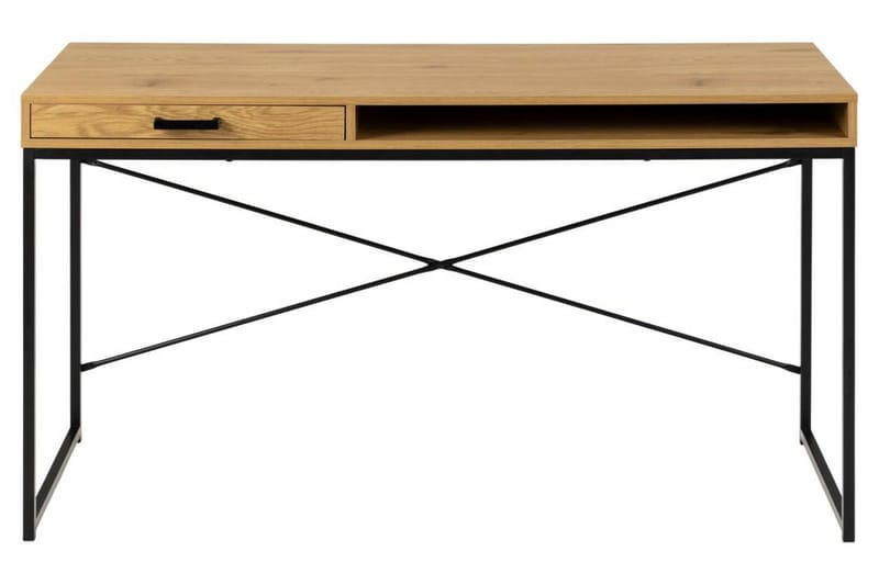 Hartsoe Skrivebord 58 cm - Natur - Møbler - Bord - Kontorbord - Skrivebord