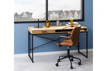 Hartsoe Skrivebord 58 cm - Natur - Møbler - Bord - Kontorbord - Skrivebord