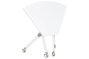 Hopfällbart skrivbord Beliani Bendi Vit, 90x64x75 cm White - Møbler - Bord - Kontorbord - Skrivebord