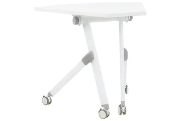 Hopfällbart skrivbord Beliani Bendi Vit, 90x64x75 cm White - Møbler - Bord - Kontorbord - Skrivebord