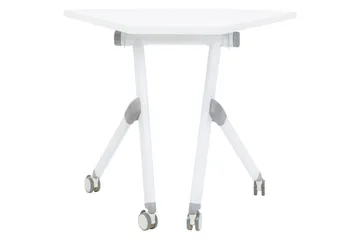 Hopfällbart skrivbord Beliani Bendi Vit, 90x64x75 cm White - Møbler - Bord - Kontorbord - Skrivebord