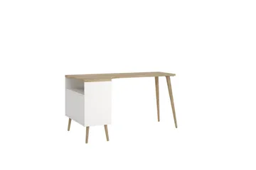 Hostafranc Skrivebord 81x145,1 cm - Natur - Møbler - Bord - Kontorbord - Skrivebord