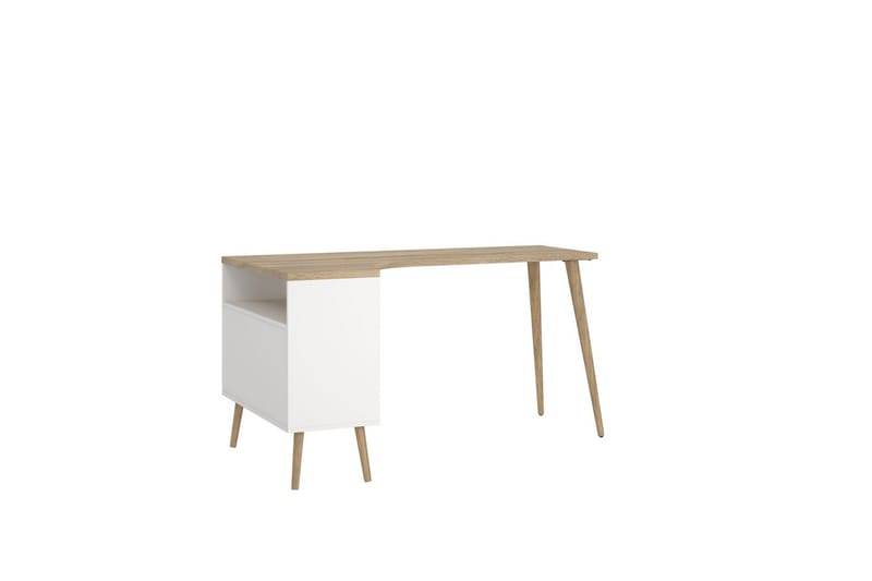 Hostafranc Skrivebord 81x145,1 cm - Natur - Møbler - Bord - Kontorbord - Skrivebord