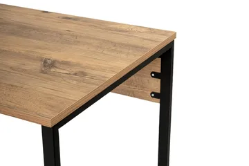 Hu Skrivebord 60x240 cm - Brun/Svart - Møbler - Bord - Kontorbord - Skrivebord