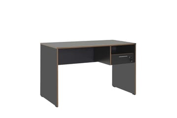 Jenifer Skrivebord 60x120 cm - Mellomfarget tre/Antrasitt - Møbler - Bord - Kontorbord - Skrivebord
