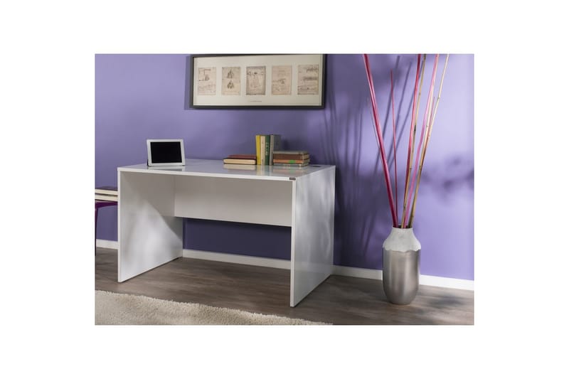 Jenifer Skrivebord 76x120 cm - Hvit - Møbler - Bord - Kontorbord - Skrivebord