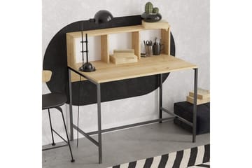 Jovra Skrivebord 60x100 cm - Eik/Sort - Møbler - Bord - Kontorbord - Skrivebord