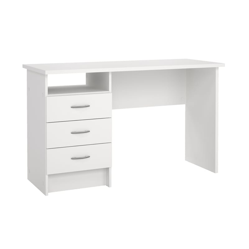 Klintberg Skrivebord med 3 skuffer 120x48x73 cm - Møbler - Bord - Kontorbord - Skrivebord