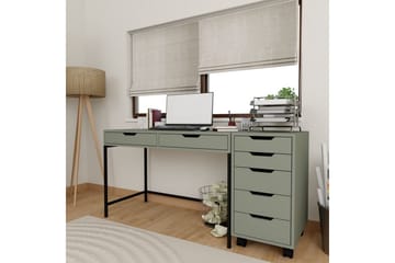 Loryn Skrivebord 55x120 cm - Grønn - Møbler - Bord - Kontorbord - Skrivebord