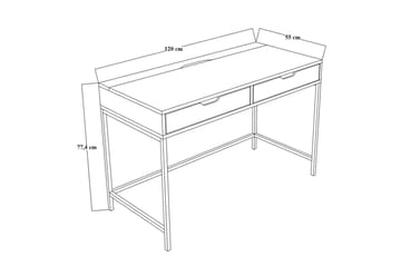 Loryn Skrivebord 55x120 cm - Grønn - Møbler - Bord - Kontorbord - Skrivebord