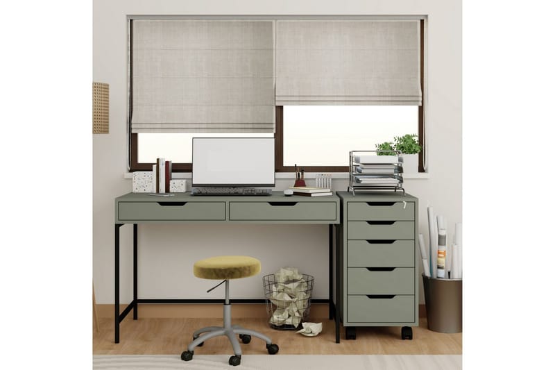 Loryn Skrivebord 55x120 cm, Grønn