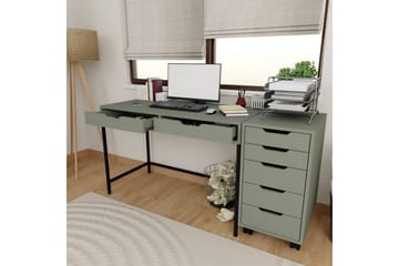Loryn Skrivebord 55x120 cm - Grønn - Møbler - Bord - Kontorbord - Skrivebord