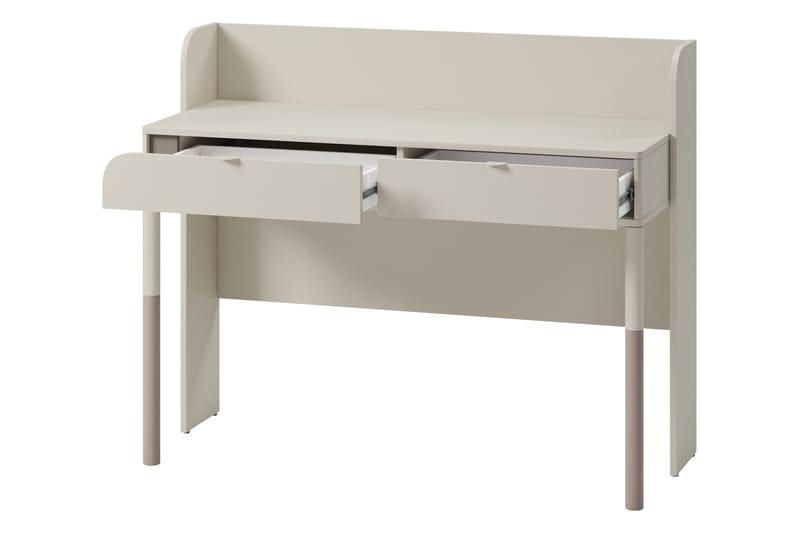 Monfort Skrivebord 122x50 cm - Beige - Møbler - Bord - Kontorbord - Skrivebord