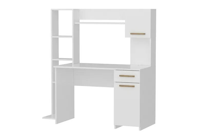 Nagda Skrivebord 60x120 cm - Hvit - Møbler - Bord - Kontorbord - Skrivebord