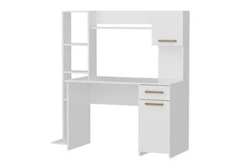 Nagda Skrivebord 60x120 cm - Hvit - Møbler - Bord - Kontorbord - Skrivebord