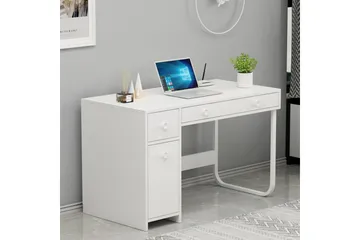 Neric Skrivebord 60x120 cm - Hvit - Møbler - Bord - Kontorbord - Skrivebord