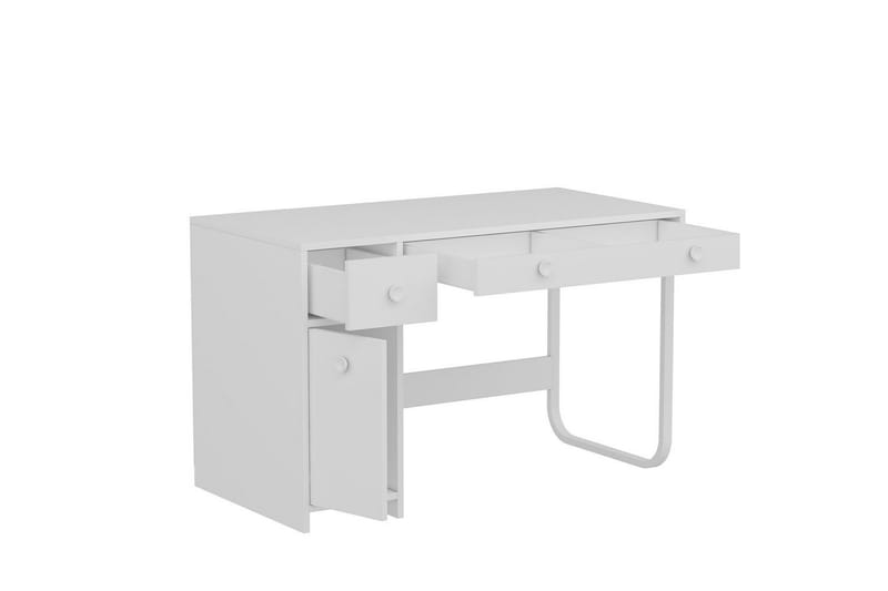 Neric Skrivebord 60x120 cm - Hvit - Møbler - Bord - Kontorbord - Skrivebord