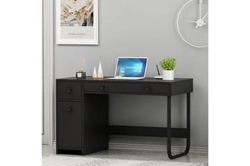 Neric Skrivebord 60x120 cm - Sort - Møbler - Bord - Kontorbord - Skrivebord