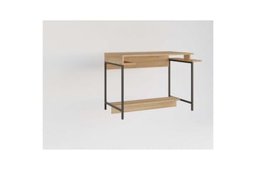 Ovran Skrivebord 57x113 cm - Eik/Sort - Møbler - Bord - Kontorbord - Skrivebord