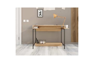 Ovran Skrivebord 57x113 cm - Eik/Sort - Møbler - Bord - Kontorbord - Skrivebord