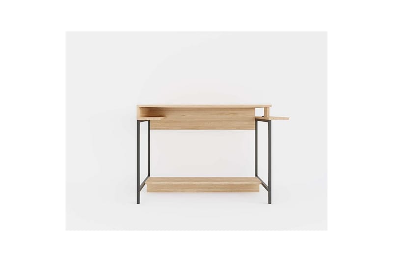 Ovran Skrivebord 57x113 cm - Eik/Sort - Møbler - Bord - Kontorbord - Skrivebord