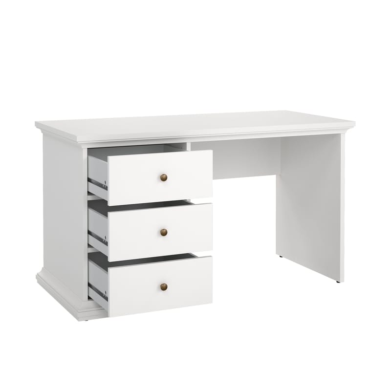 Paris Skrivebord 130x62x74 cm - Møbler - Bord - Kontorbord - Skrivebord
