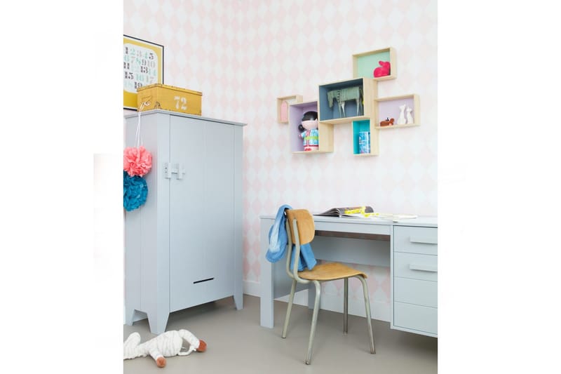 Pult Dennis - Betonggrå - Møbler - Bord - Kontorbord - Skrivebord