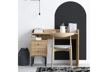 Puuk Skrivebord 45x100 cm - Eik - Møbler - Bord - Kontorbord - Skrivebord