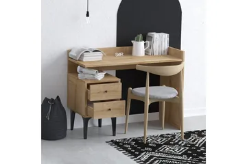 Puuk Skrivebord 45x100 cm - Eik - Møbler - Bord - Kontorbord - Skrivebord