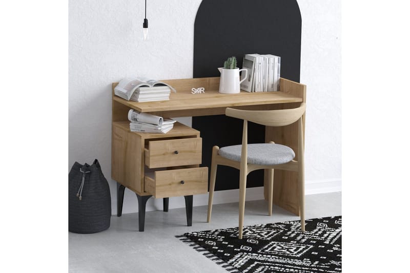 Puuk Skrivebord 45x100 cm - Eik - Møbler - Bord - Kontorbord - Skrivebord