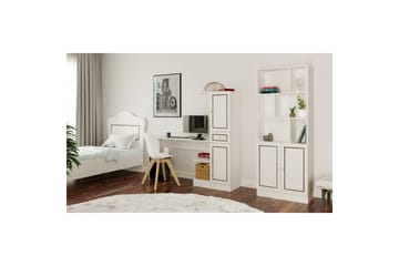 Salor Skrivebord 40x120 cm - Hvit - Møbler - Bord - Kontorbord - Skrivebord