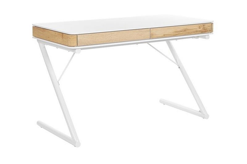Skrivebord 120 x 60 cm Hvit FONTANA - Hvit - Skrivebord - Databord & PC bord
