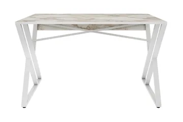 Andifli Skrivebord 60x75x120 cm - Hvit - Møbler - Bord - Kontorbord - Skrivebord