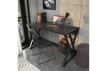 Andifli Skrivebord 60x75x120 cm - Svart - Møbler - Bord - Kontorbord - Skrivebord