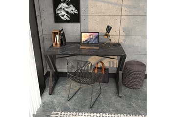 Andifli Skrivebord 60x75x120 cm - Svart - Møbler - Bord - Kontorbord - Skrivebord